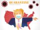 Infektion Coronavirus Präsident Donald Trump USA