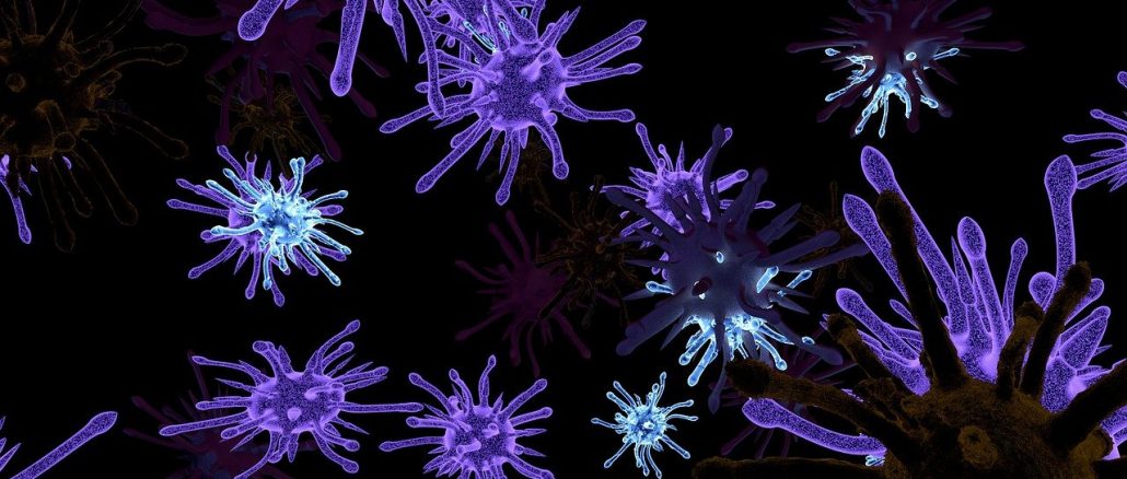 Superinfektion mit Viren und Bakterien